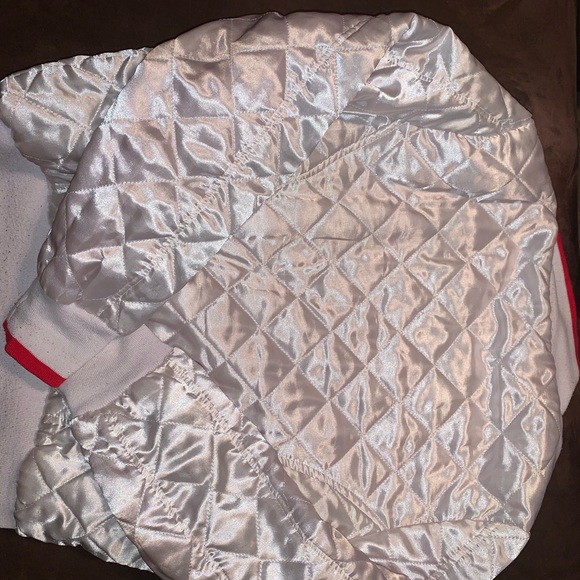 Vintage Wmns 49er Quilted Bomber - Picture 5 of 6